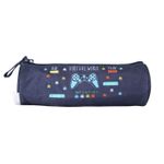 Trousse Phileas - 22cm -  1 compartiment - marine - Bagtrotter