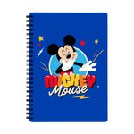 Cahier de texte Mickey - 18x22 cm - bleu - Bagtrotter
