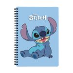 Cahier de texte Stitch - 18x22 cm - bleu - Bagtrotter