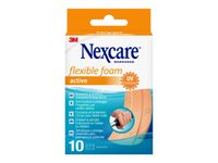 Nexcare Active Flexible foam - 10 pansements - 6 x 10 cm - chair
