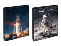 Viquel Space Conquest - Classeur à anneaux - largeur de dos : 50 mm - pour A4 (260 x 320 mm) - capacité : 250 feuilles - disponible en différents thèmes/designs - disponible en différents coloris