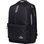 Mochila WALKER "Wizzard Ray" - 2 compartimentos color Negro