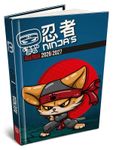 Agenda Ninja's Bleu - 1 jour par page - 12,5 x 17,5 cm - Bouchut