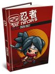 Agenda Ninja's Rouge - 1 jour par page - 12,5 x 17,5 cm - Bouchut