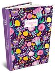 Agenda RDC reliure intégra année scolaire BOUCHUT "Girly Fleurs" 12,5 x 17,5 cm PEFC 70 %