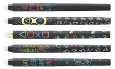 Effacink métal INK "Let's Play" 5 designs assortis 