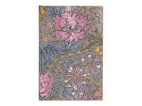 Journal - 9 x 14 cm - 176 pages - morris pink honeysuckle - rose - Paperblanks