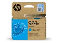 HP 924e - Cyan - cartouche d'encre originale (4K0U7NE)