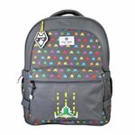 Sac a Dos Space Invader- 2 compartiments- gris- Pol Fox