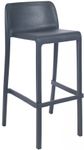 Tabouret haut empilable ATTIC - Ezpeleta professionnel - Anthracite