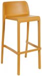 Tabouret haut empilable ATTIC - Ezpeleta professionnel - Moutarde