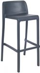 Tabouret snack empilable MINI ATTIC - Ezpeleta professionnel - Anthracite