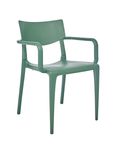 Fauteuil empilable TOWN - Ezpeleta professionnel - Vert