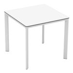 Table 80x80cm MEET - Ezpeleta professionnel - Blanc