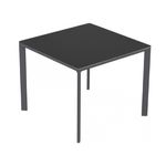 Table 90x90cm MEET - Ezpeleta professionnel - Anthracite