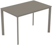 Table 120x80cm MEET - Ezpeleta professionnel - Taupe
