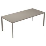Table 200x90cm MEET - Ezpeleta professionnel - Taupe
