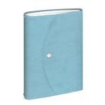 Multicarnet Clover Céleste -2 carnets lignés et 1 carnet uni - 15 x 21 cm - Paloma, Elise bleu et Kraft - Exacompta