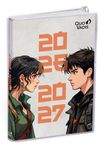 Quo Vadis - Agenda année scolaire - 2026-2027 - Eurotextagenda - Journalier - Multilingue - Creamanga - Multicolore - 12 mois de août à juillet - 12x17 cm