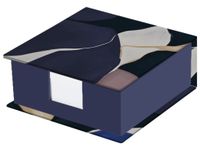 Quo Vadis - Bloc cube - Iconique - 11x11x4,5 cm - Papier Clairefontaine blanc