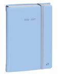 Quo Vadis - Agenda 16 mois - 2026-2027 - Plan Note - Semainier Notes - Multilingue - Pastel - Bleu clair - 16 mois de septembre à décembre - 15x21 cm