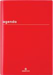 Agenda Boréal - 1 jour par page - 15 x 21 cm - rouge - Oberthur
