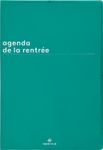Agenda Boréal - 1 semaine sur 2 pages - 16 x 24 cm - vert - Oberthur