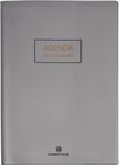 Agenda Cirrus - 1 jour par page - 12,5 x 17,5 cm - gris foncé - Oberthur