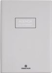 Agenda Cirrus - 1 jour par page - 12,5 x 17,5 cm - gris clair - Oberthur