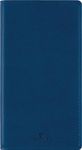 Agenda de poche Dayton - 1 semaine sur 2 pages - 9,5 x 17,5 cm - bleu marine - Oberthur