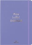 Bullet Agenda - 1 semaine sur 2 pages - 15 x 21 cm - lavande - Oberthur