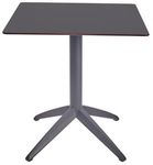 Table QUATRO abattante 70 x 70 cm - Ezpeleta - Anthracite