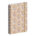 Agenda de poche spiralé Color Design - 1 semaine sur 2 pages - 9 x 16 cm - tournesols - Exacompta