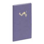 Agenda de poche Elise - 1 semaine sur 2 pages - 9 x 17,5 cm - violet - Exacompta