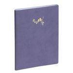 Agenda de bureau Elise - 1 semaine sur 2 pages - 15 x 21 cm - violet - Exacompta