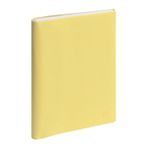 Agenda de bureau spiralé 16 mois Joy - 1 semaine sur 1 page - 15 x 21 cm - citron - Exacompta