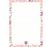 Exacompta - To-do-list Paloma - 15 x 21 cm - motif fleurs