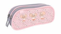 TROUSSE 2 COMPARTIMENTS Animascot - Souris - 23x10x7 cm