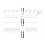 Quo Vadis recharge - Agenda 2024-2025 - semainier - 10 x 15 cm - blanc Time & Life Pocket
