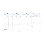 EXECUTIF SEPT FR Recharge - 16x16 cm - Semainier - 13 mois de août à août - Quo Vadis