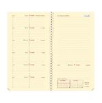 Quo Vadis Italsept S - Recharge de l'agenda de l'année scolaire - 2024 - 2025 - semainier - reliure peigne - mini - 88.9 x 170.2 mm - ivoire