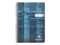 Clairefontaine - Carnet de notes à spirale - A5 - 180 pages - petits carreaux
