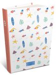 Agenda RDC reliure intégra année scolaire BOUCHUT "Girly Surf" 12,5 x 17,5 cm PEFC 70 %