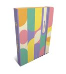 Agenda RDC reliure brochée année scolaire BOUCHUT "Vivid 70's Seventies" 1 jour /page 12 x 17 cm PEFC 70 %