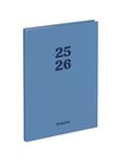 Brepols Horizon - Agenda - 2024-2025 - semainier - livre relié - A5 (148 x 210 mm) - coral blue - carton