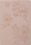 Agenda Summerside - 1 semaine sur 2 pages - 17 x 24,5 cm - nude - Oberthur
