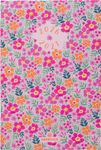 Agenda Chelsea - 1 semaine sur 2 pages - 10 x 15 cm - floralie rose - Oberthur