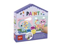 APLI Kids My First - Jeu de peinture pour doigts - 6 couleurs