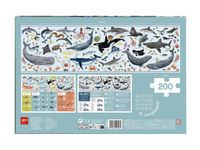 APLI kids - Endangered animals Ocean - puzzle - 200 pièces