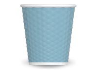 Les Artistes Timeless - Tasse en porcelaine nid d'abeille - 80 ml - bleu clair